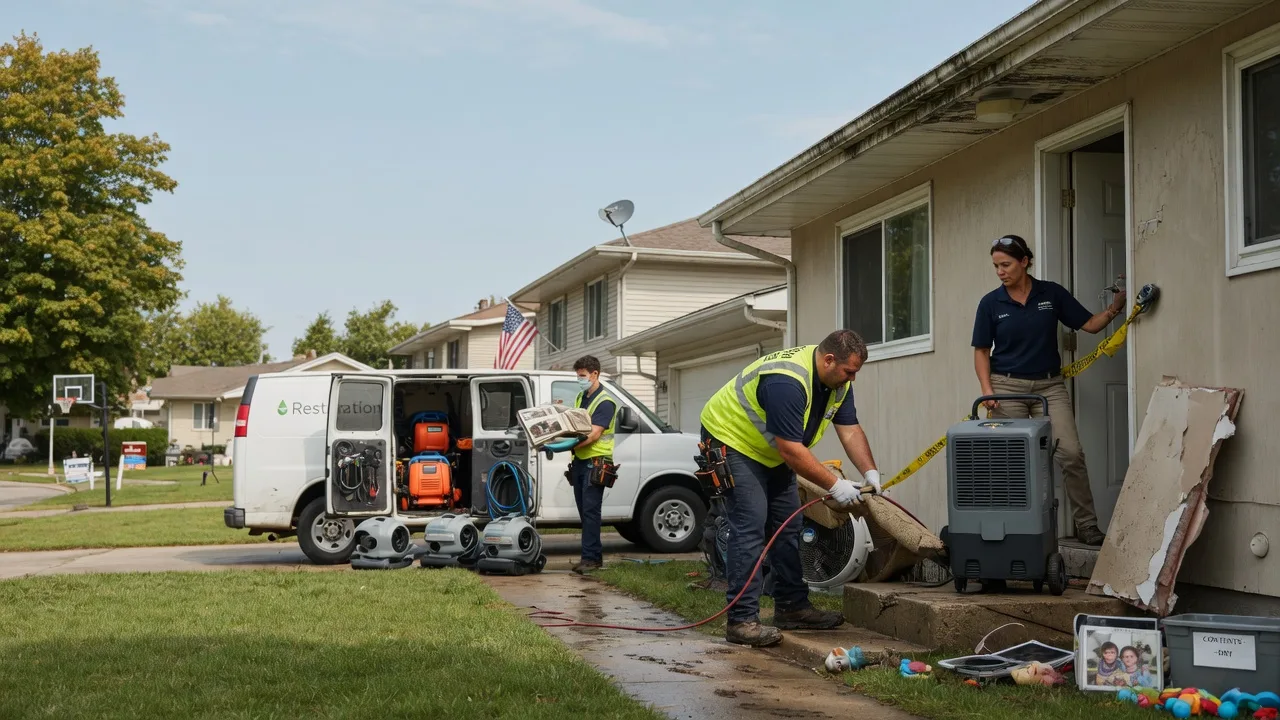 Water Damage Restoration in Annville, PA near me